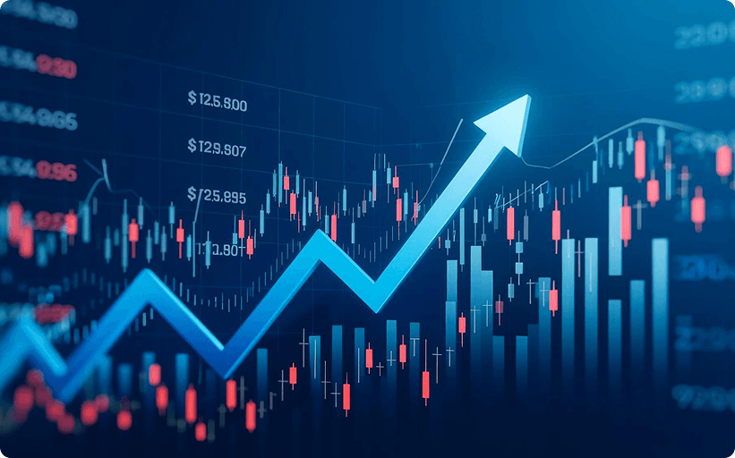SX40 benchmark index — market growth visualization